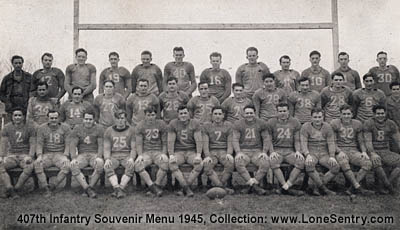 [407th Raiders - Football Team of U.S. 407th Infantry Regiment]