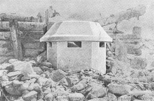 [Figure 146. A concrete pillbox.]