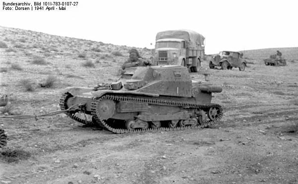 Carro Veloce CV-33 (L3/33) in North Africa